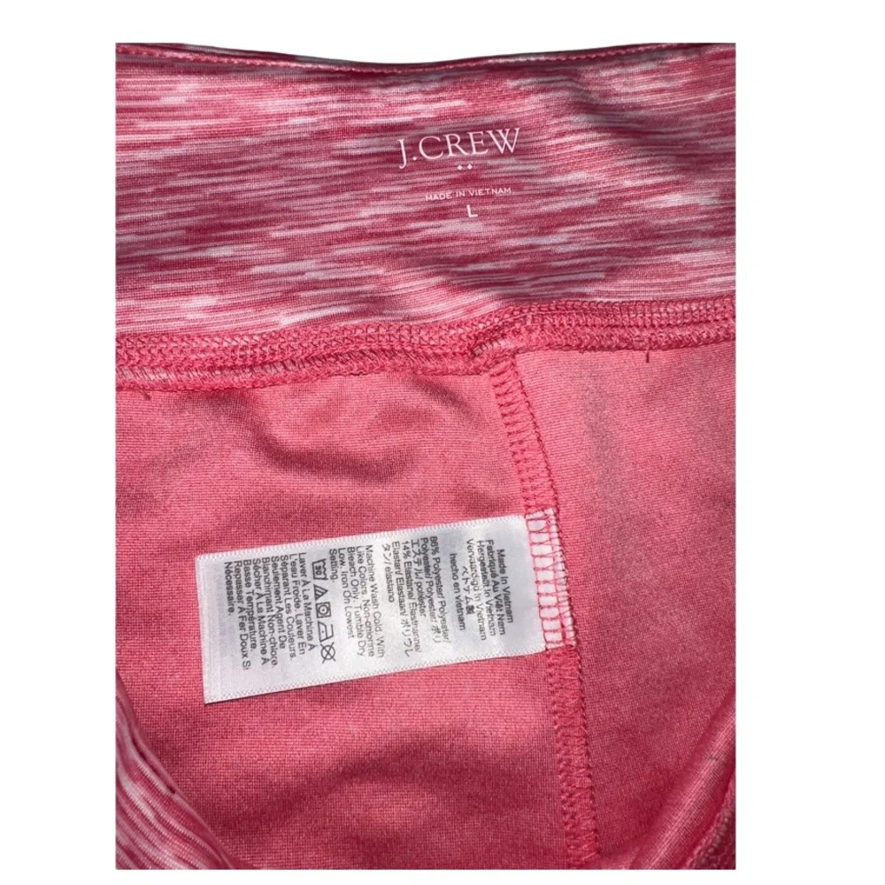 J. Crew Legging - Large, pink, white - Picture 6 of 8